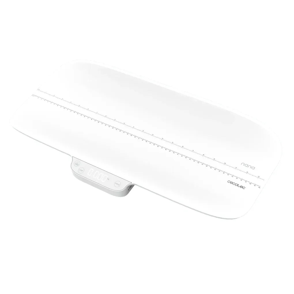 Báscula Inteligente para bebés con metro y Pantalla LED mide hasta 40 kg de Cecotec 3