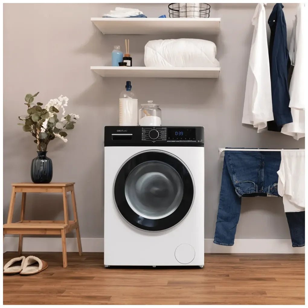 Lavadora Bolero DressCode 10Kg, 1400 RPM, Clase A, Motor Inverter y Steam Max de Cecotec 8
