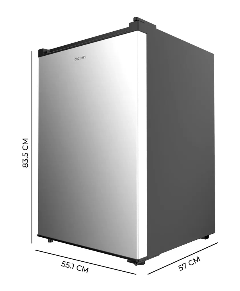 Mini Frigorífico Inox 133L: Compacto, Eficiente y con Función Defrost de Cecotec 2