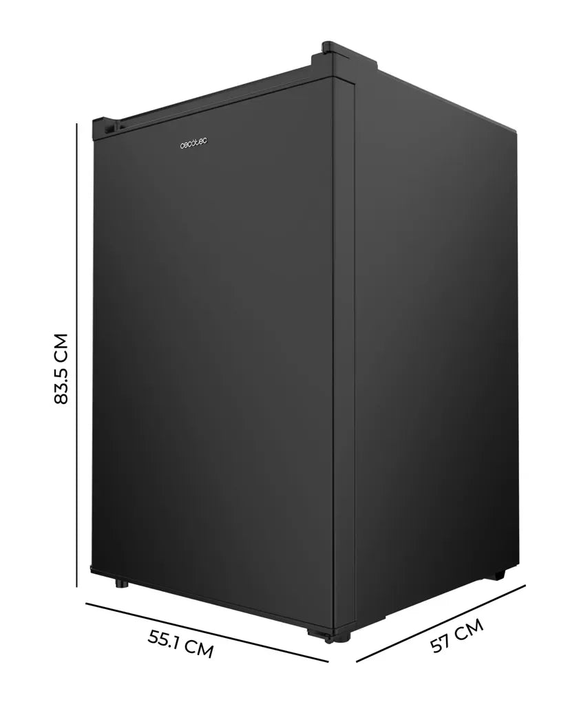 Mini Frigorífico Negro 133L: Eficiencia, Estilo y Funcionalidad Compacta de Cecotec 2