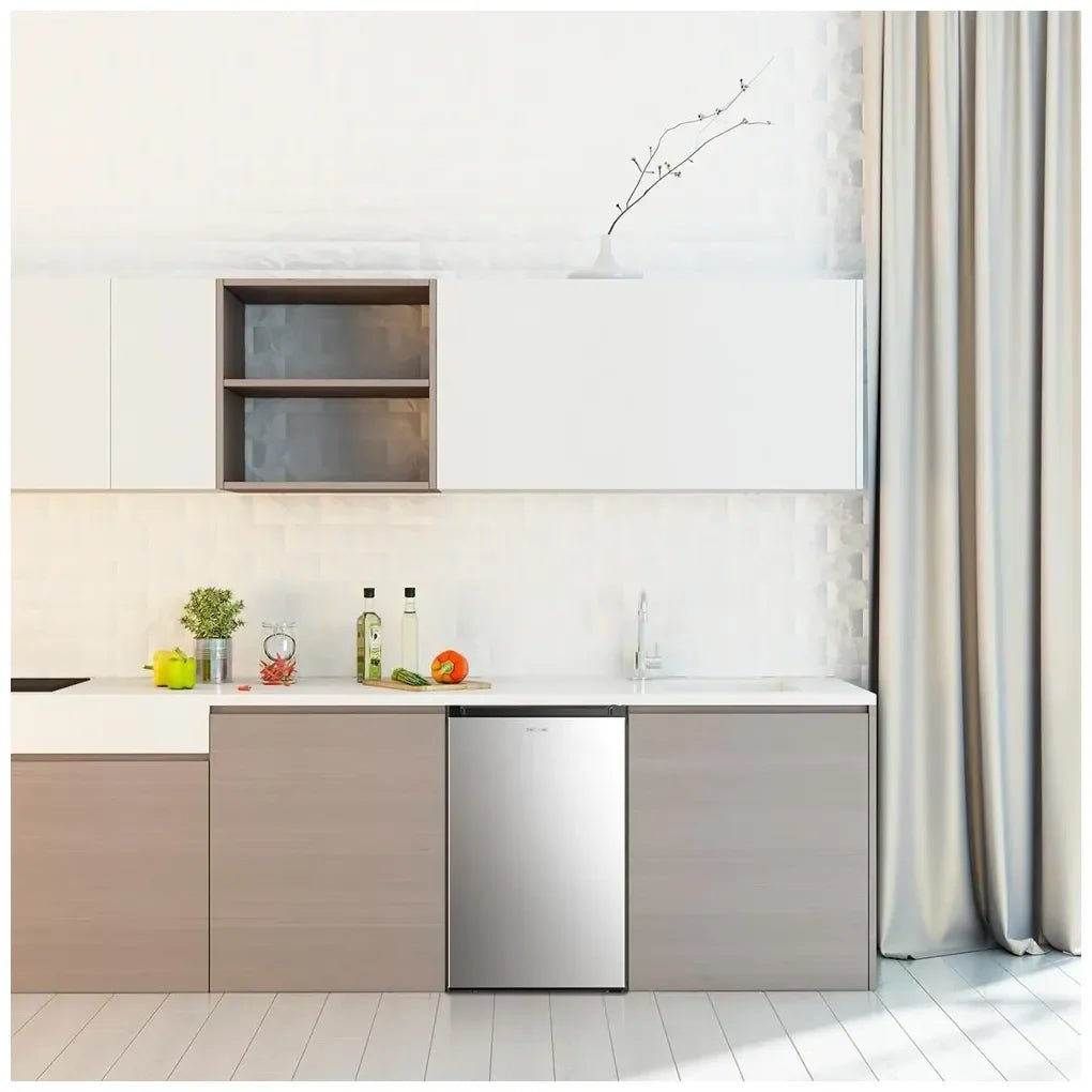 Congelador Vertical Sobremesa Inox 97L, Compacto y Eficiente Energéticamente de Cecotec 7