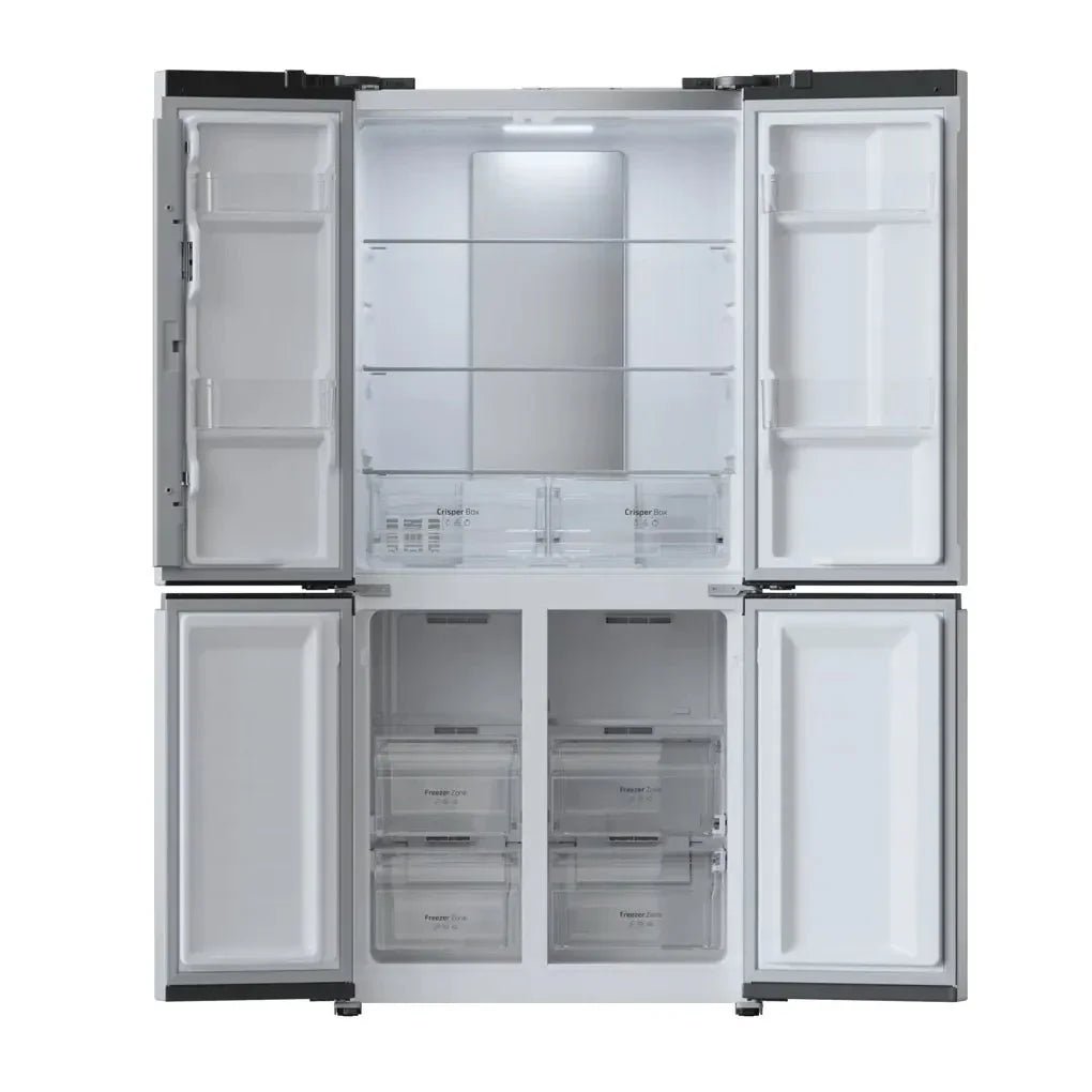 Frigorífico 4 Puertas Inoxidable con Tecnología Avanzada y Eficiencia Energética de Cecotec 5