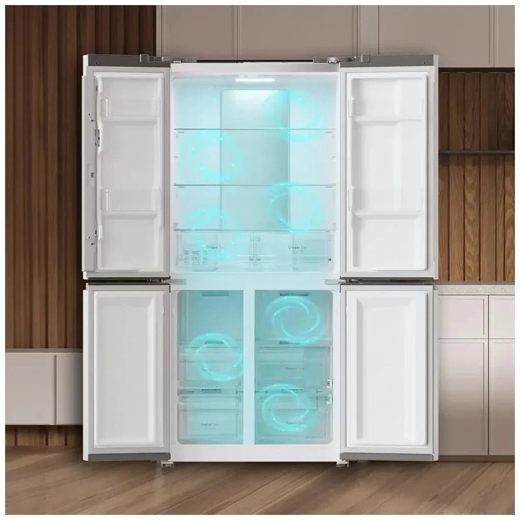 Frigorífico 4 Puertas Inoxidable con Tecnología Avanzada y Eficiencia Energética de Cecotec 10