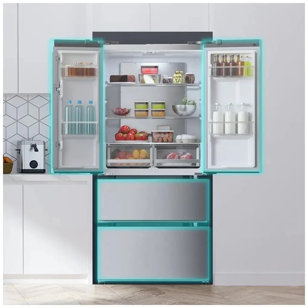 Frigorífico French Door Inox 436L, Eficiencia Energética E, No Frost, Inverter Plus de Cecotec 8