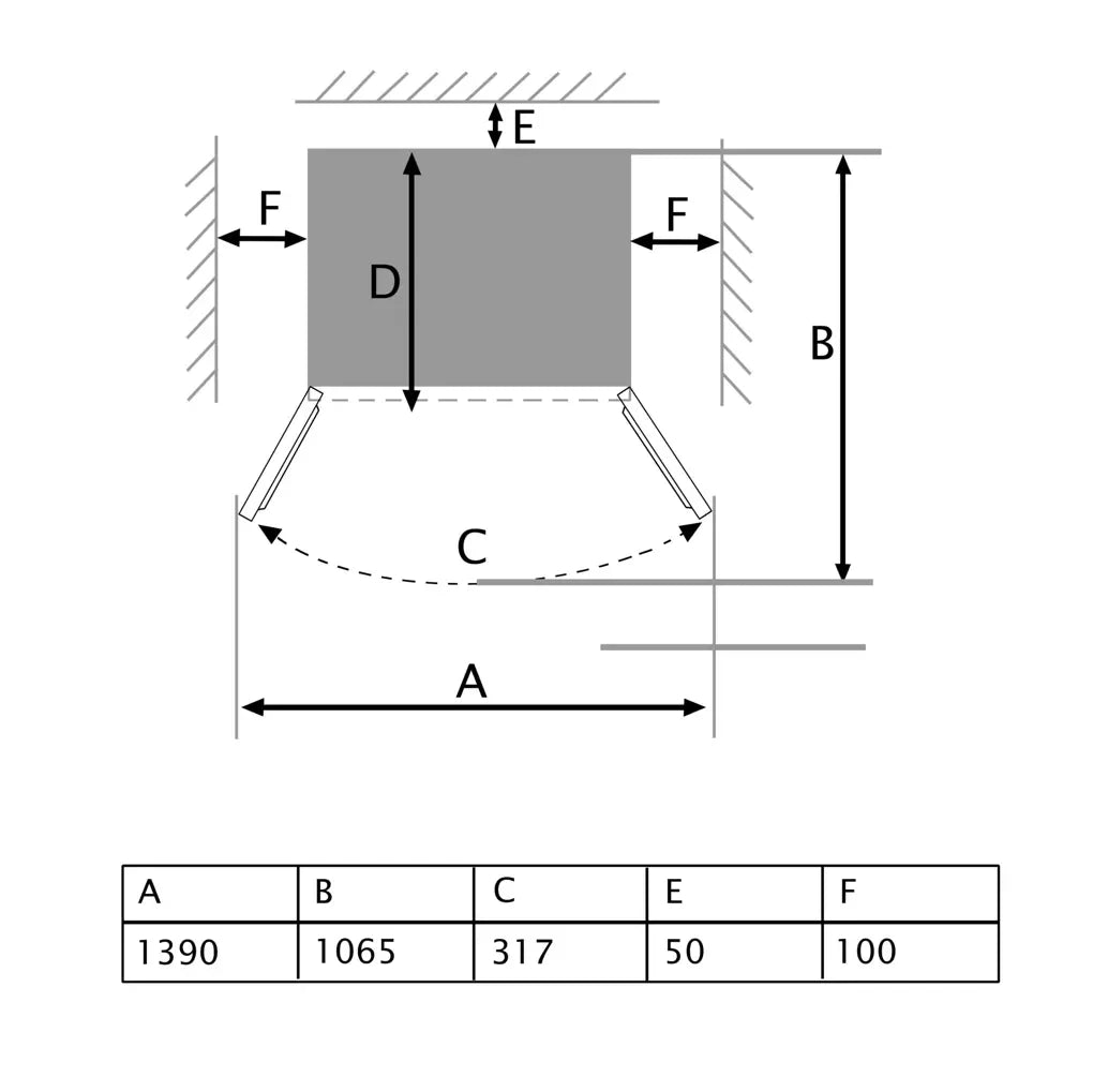 Frigorífico French Door Inox con Inverter Plus y Total No Frost, 436L, Clase E de Cecotec 3