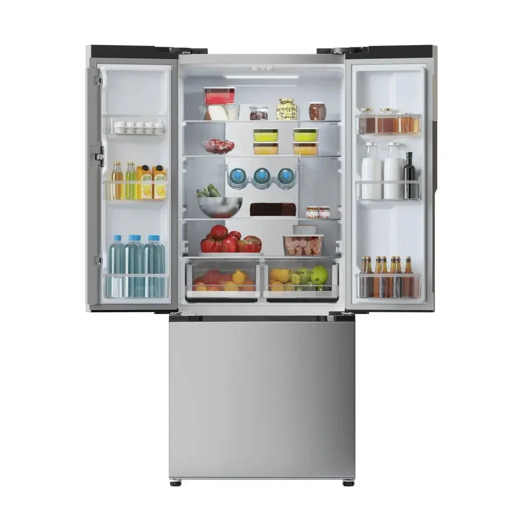Frigorífico French Door Inox con Inverter Plus y Total No Frost, 436L, Clase E de Cecotec 7