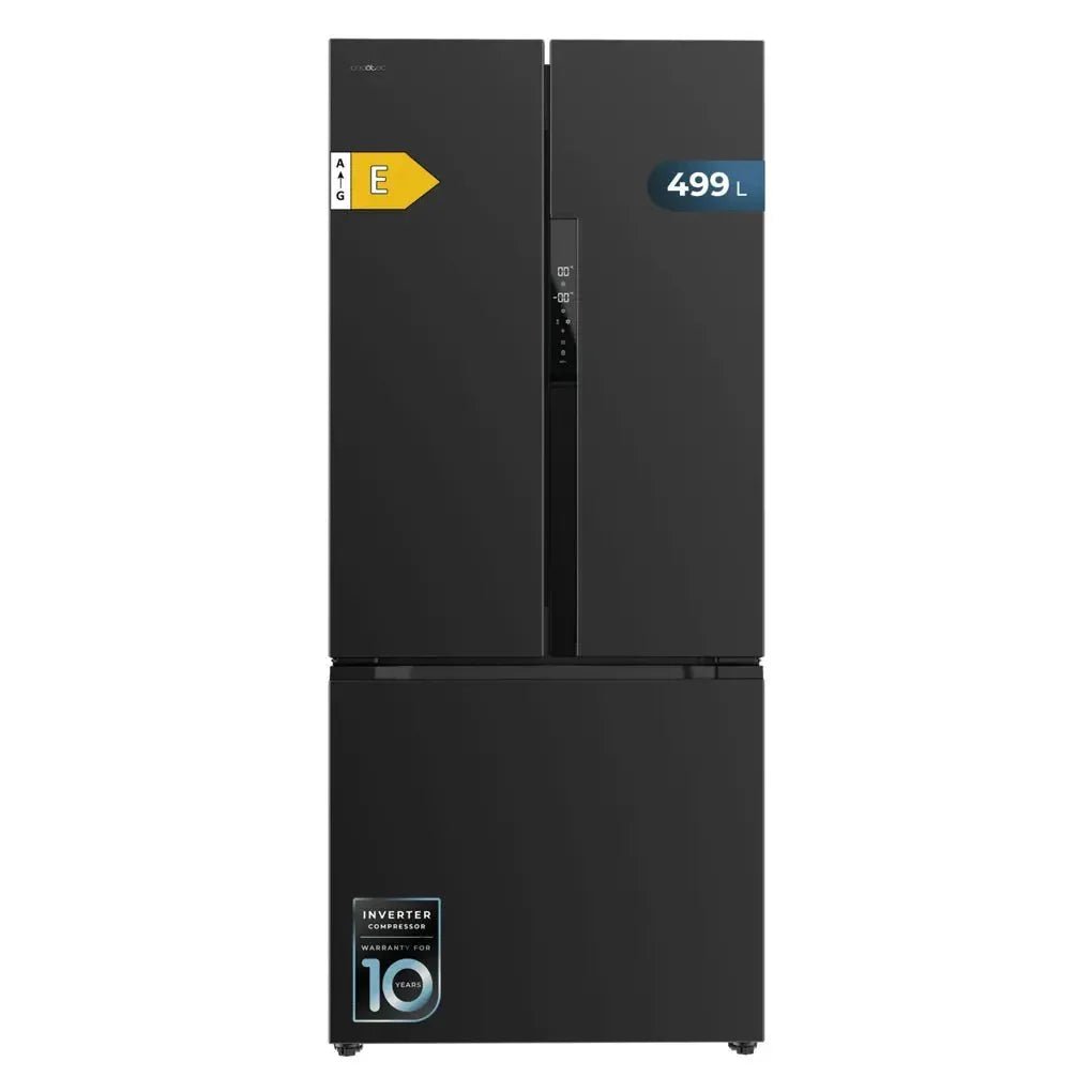 Frigorífico French Door 499L Inox con Tecnología Avanzada y Eficiencia Energética de Cecotec 6