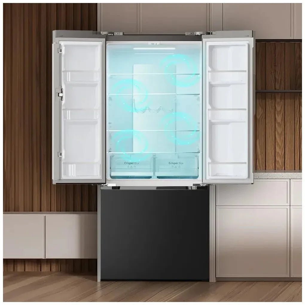Frigorífico French Door 499L Inox con Tecnología Avanzada y Eficiencia Energética de Cecotec 10