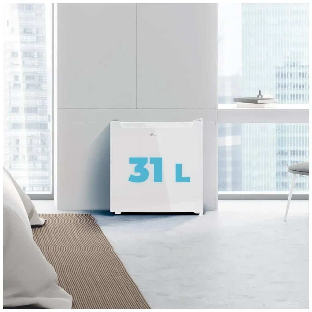 Mini Frigorífico Convertible Bolero 31L Dual White E con Ahorro Energético de Cecotec 7