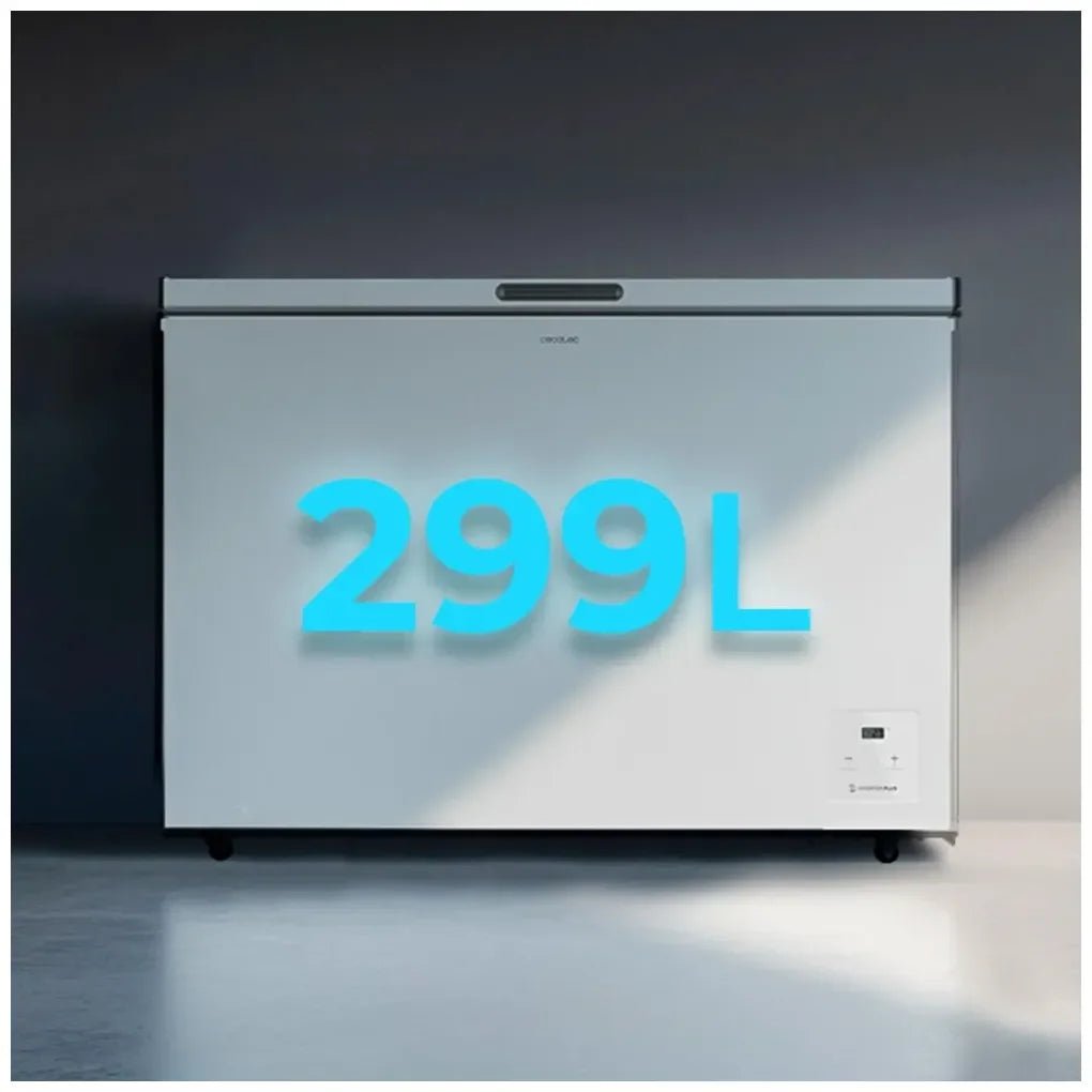 Congelador Horizontal 299L Blanco con Inverter Plus y Fast Freezing de Cecotec 9