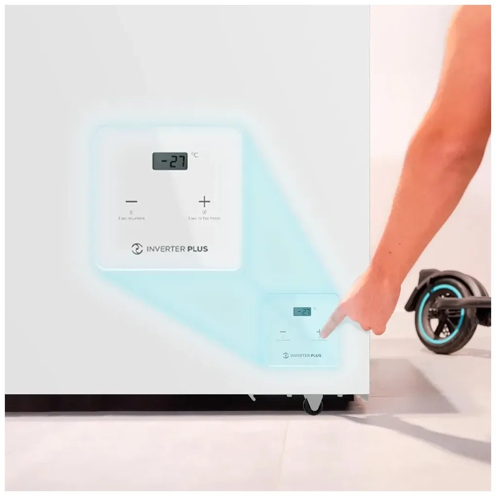 Congelador Horizontal 400L Blanco con Inverter Plus y Fast Freezing de Cecotec 11