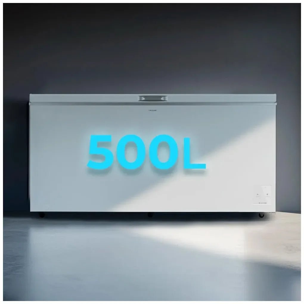 Congelador Horizontal 500L Blanco con Inverter Plus y Fast Freezing de Cecotec 9