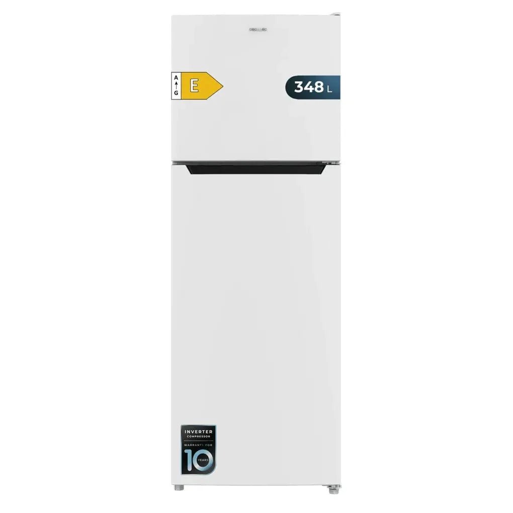 Frigorífico Blanco 348L con Motor Inverter y Sistema No Frost, Eficiencia Energética E de Cecotec 6