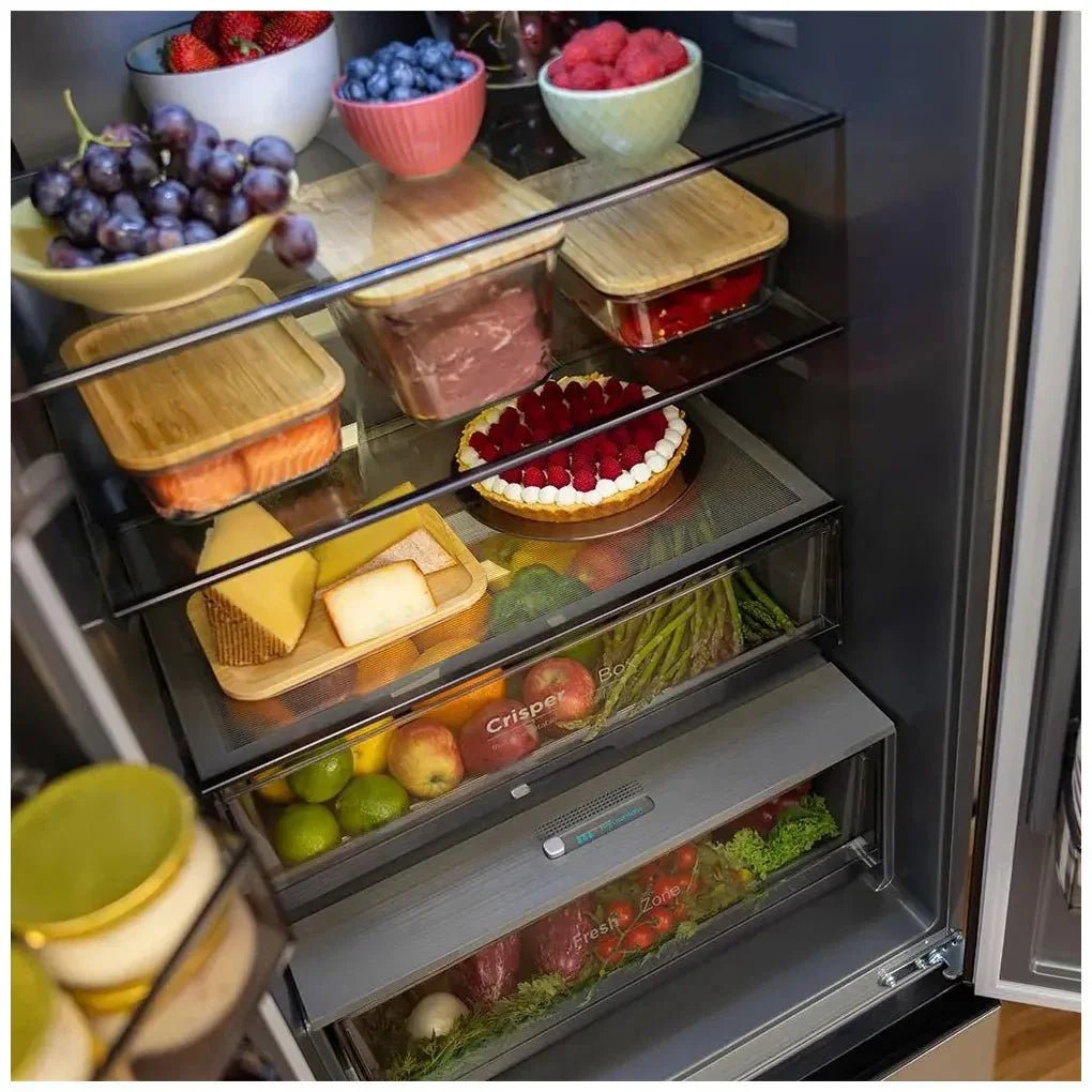Frigorífico Inox 400L NoFrost con Diseño 4 Puertas y Compresor Inverter Eficiente de Cecotec 12