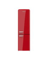 Retro Combi Refrigerator 250L No Frost, Class E, Multi Air Flow, Fast Cooling by Cecotec