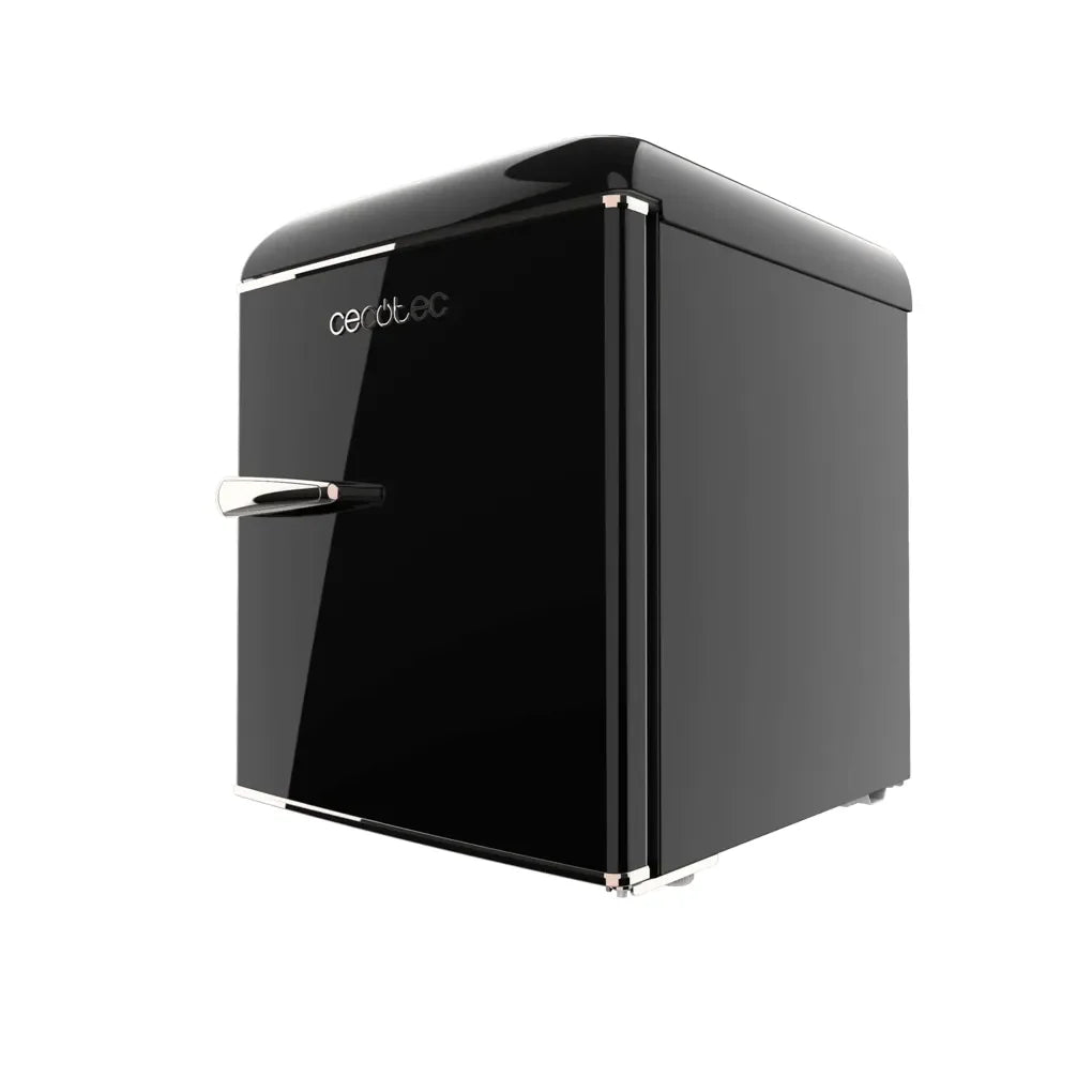 Mini Frigorífico Retro 45L Negro con Icebox y Eficiencia Energética Clase E de Cecotec 4