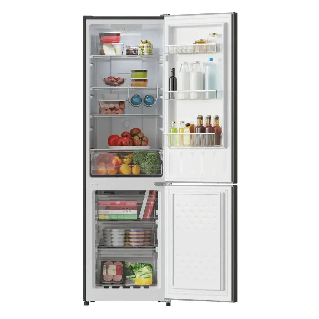 Frigorífico Combi Inox oscuro 250L eficiencia total no Frost y Multi Air Flow de Cecotec 7