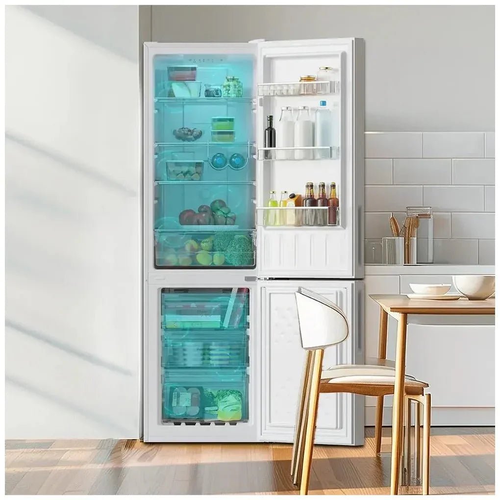 Frigorífico Combi 250L Blanco Cristal con No Frost y Multi Air Flow de Cecotec 9
