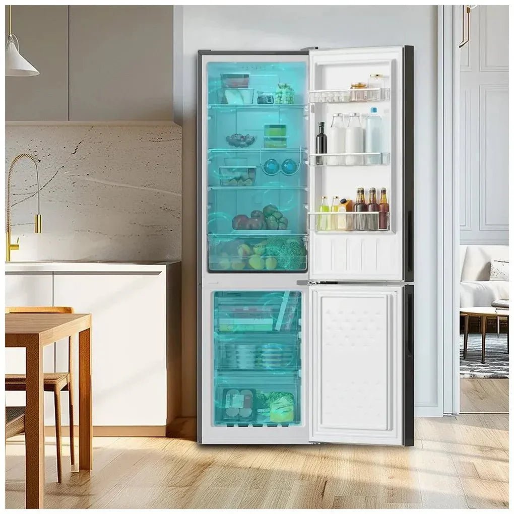Frigorífico Combi 250L Gris con No Frost, Multi Air Flow y Clase E de Cecotec 9
