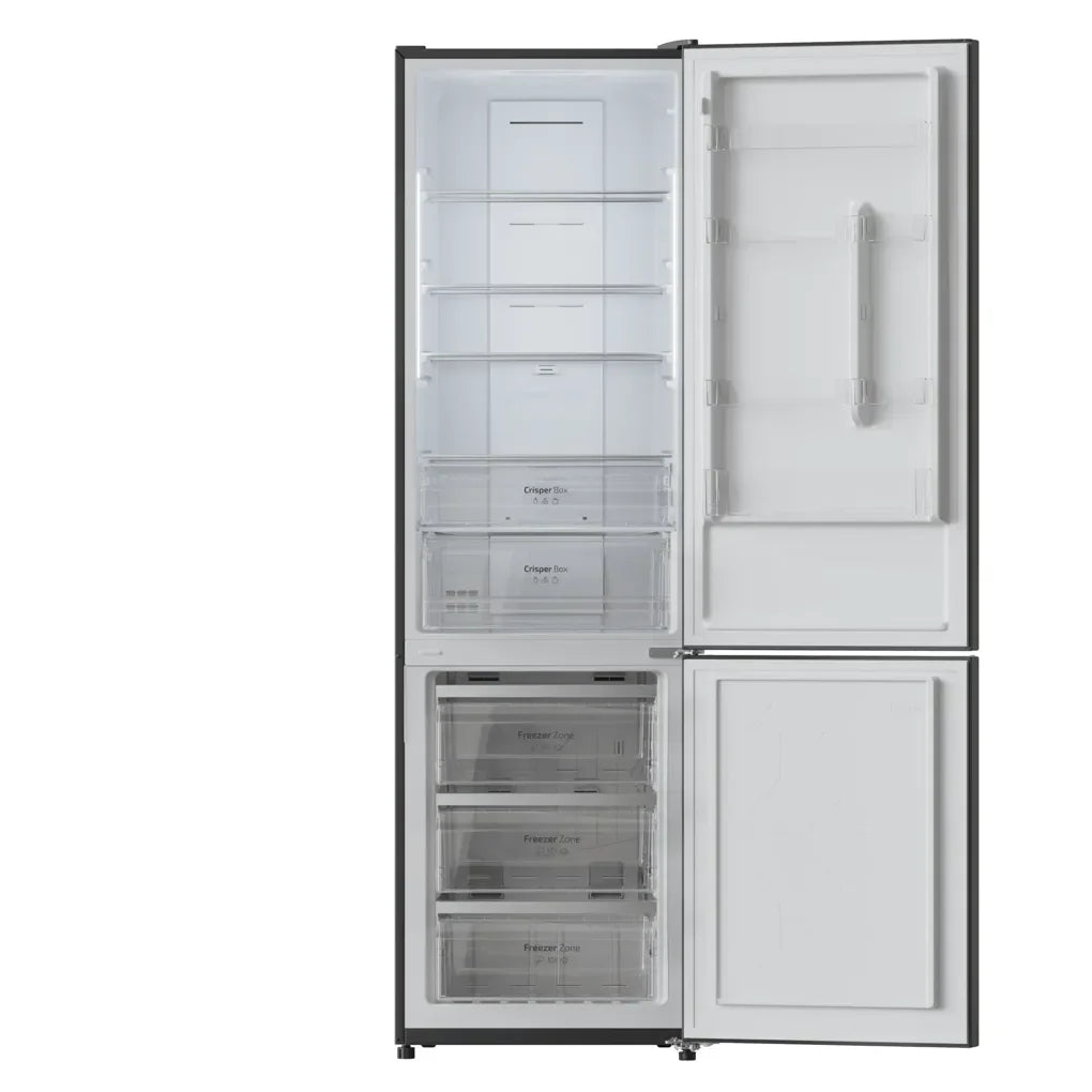 Frigorífico Combi Inox Oscuro 356L, No Frost, Clase E, 200cm, MultiAirFlow de Cecotec 4