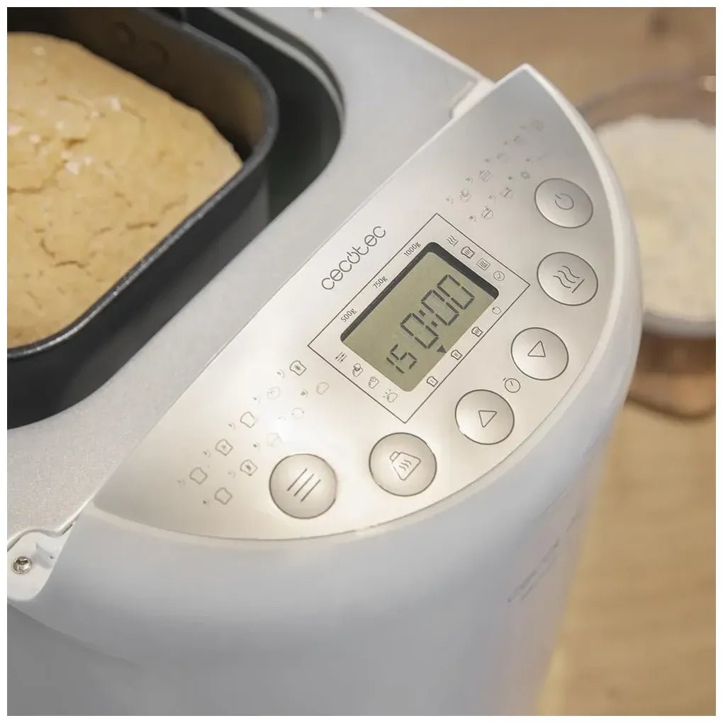 Panificadora Bread&Co 1000 Delicious: 19 Programas, 1 Kg, Fácil Limpieza y Uso de Cecotec 4