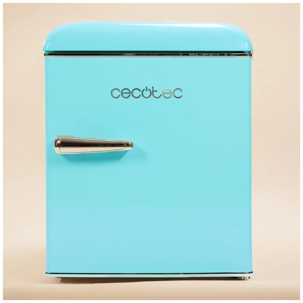 Mini Frigorífico Retro Azul 45L con Icebox y Eficiencia Energética Clase E de Cecotec 8