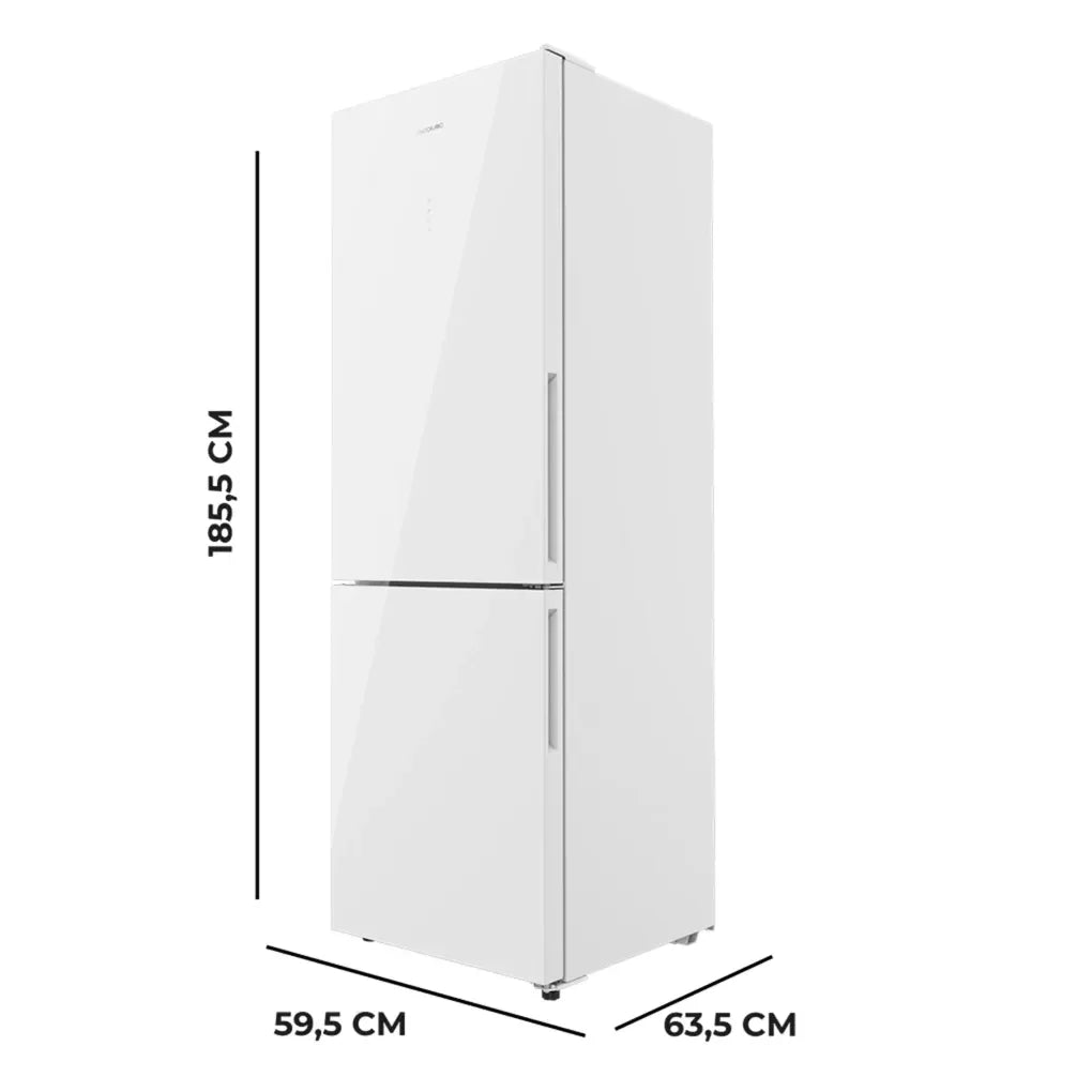 Frigorífico Combi 322L Blanco: Eficiencia, No Frost y Diseño Elegante de Cecotec 2