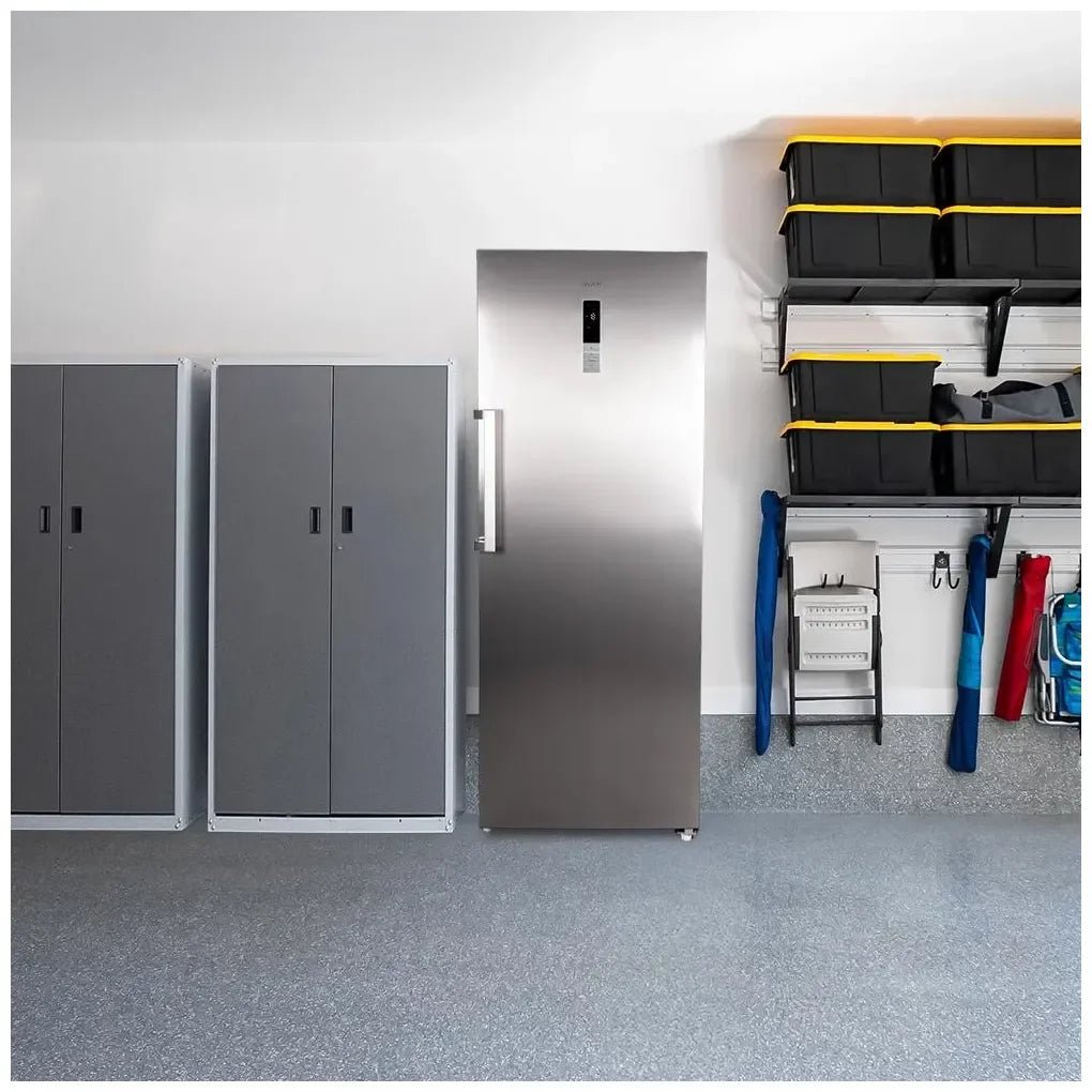 Congelador Vertical Inox 380L con Motor Inverter y Función Dual No Frost de Cecotec 4