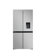 Refrigerador de 4 Puertas en Acero Inoxidable: Amplio Espacio, Eficiencia Superior y Tecnología Innovadora de Cecotec