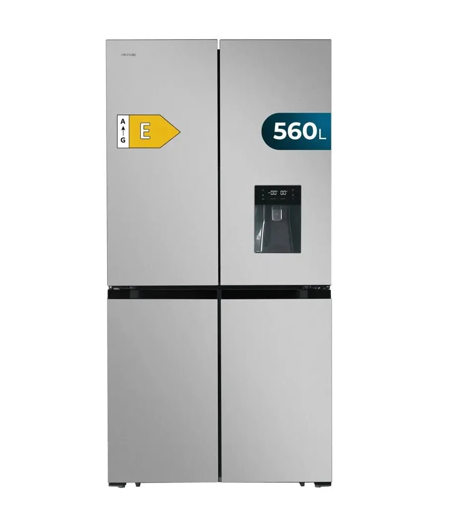 Refrigerador de 4 Puertas en Acero Inoxidable: Amplio Espacio, Eficiencia Superior y Tecnología Innovadora de Cecotec 4