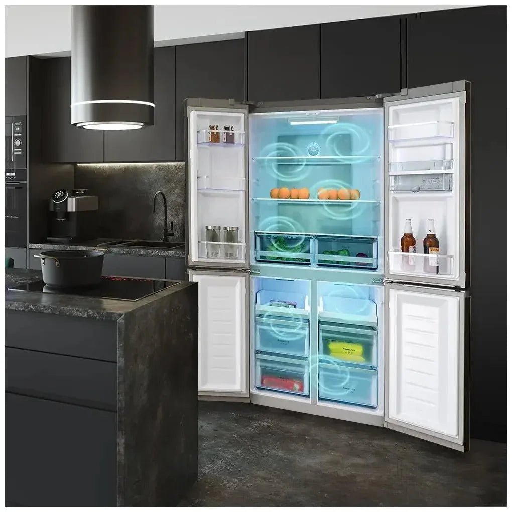 Refrigerador de 4 Puertas en Acero Inoxidable: Amplio Espacio, Eficiencia Superior y Tecnología Innovadora de Cecotec 7