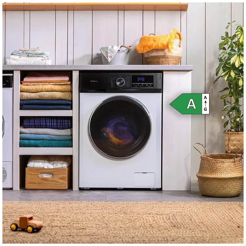 Lavadora 7kg Inverter Plus, 16 Programas, SteamMax, Clase A, Antialérgica de Cecotec 4
