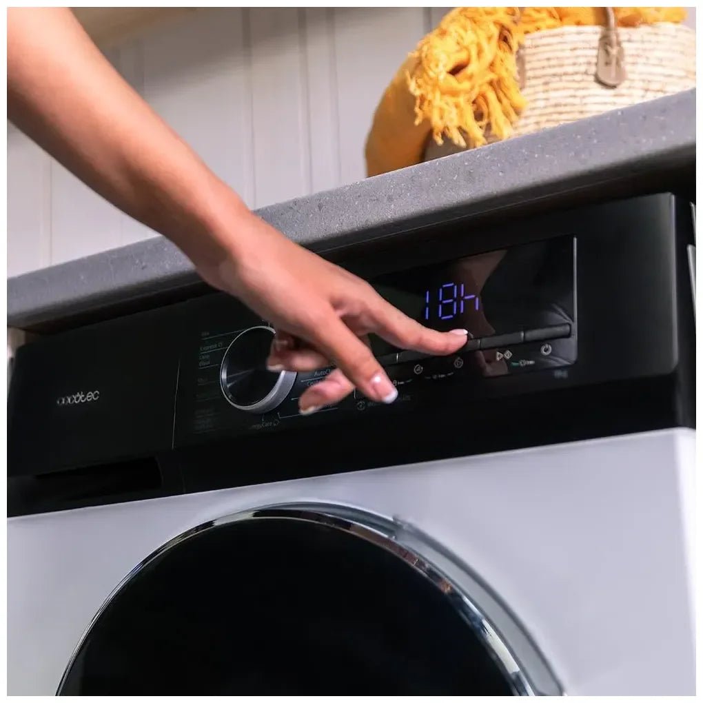 Lavadora 9 Kg Inverter Plus con Vapor y 16 Programas para Ahorro Energético de Cecotec 11
