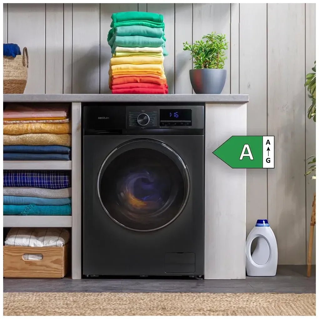 Lavadora 9 Kg Inverter Plus con Vapor y 16 Programas, Eficiencia Energética A de Cecotec 4