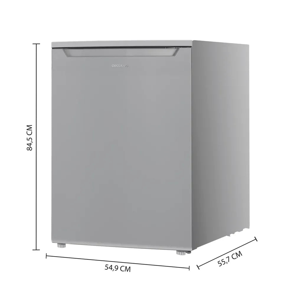 Mini Frigorífico Inox 107L: Compacto, Silencioso y Eficiente Energéticamente de Cecotec 3