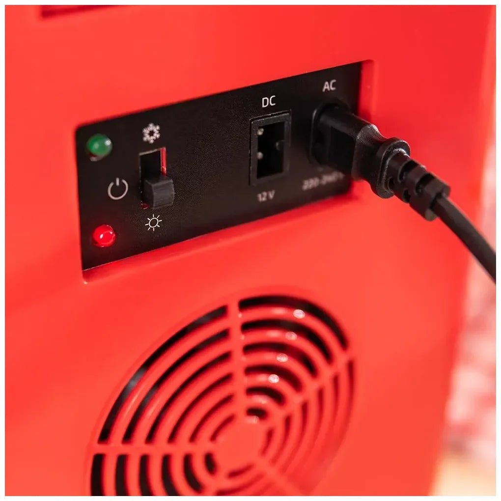 Mini Frigorífico Portátil 6L rojo enfriamiento y calentamiento para viajes de Cecotec 8
