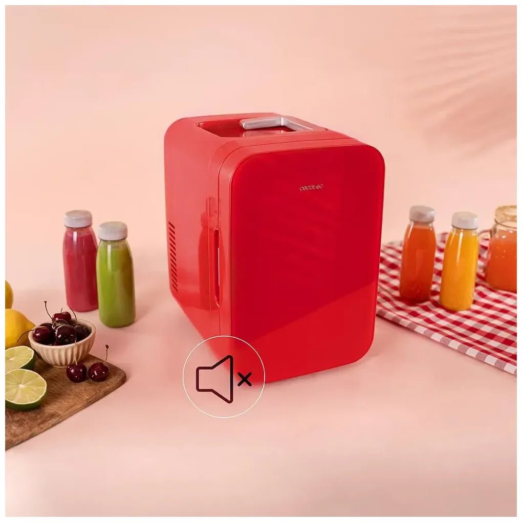 Mini Frigorífico Portátil 6L rojo enfriamiento y calentamiento para viajes de Cecotec 10