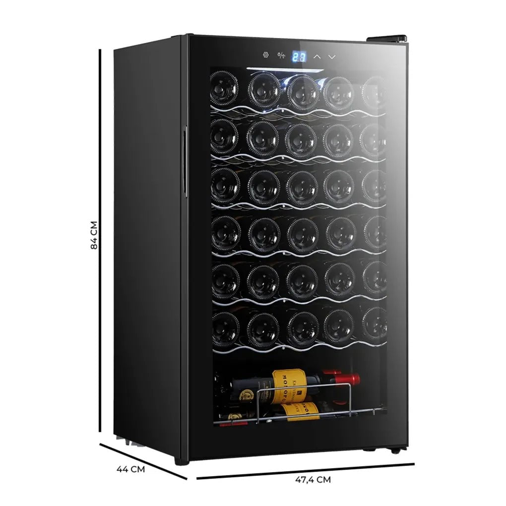 Vinoteca Bolero GrandSommelier 34030: Elegancia y Eficiencia para 34 Botellas de Cecotec 3