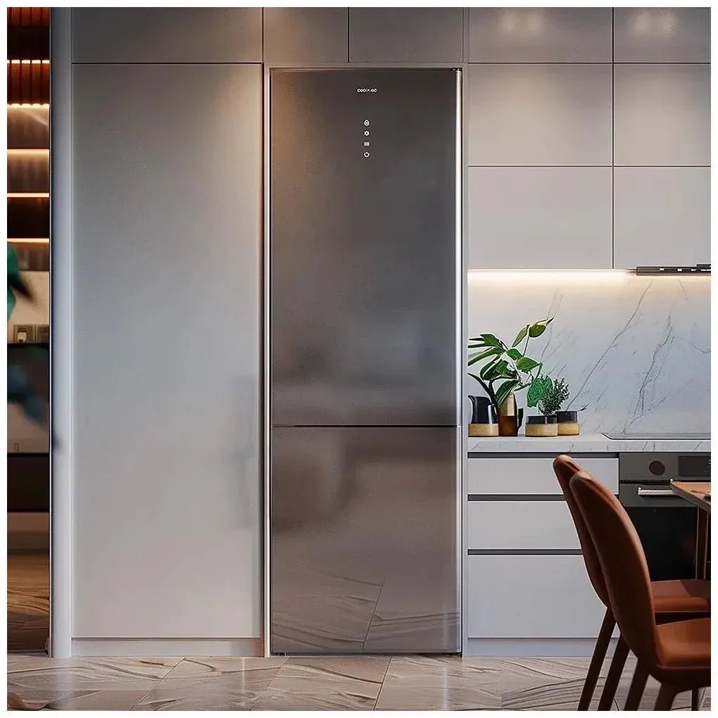 Frigorífico Bolero Combi 356L Glass Grey D: Eficiencia y Tecnología Avanzada de Cecotec 8