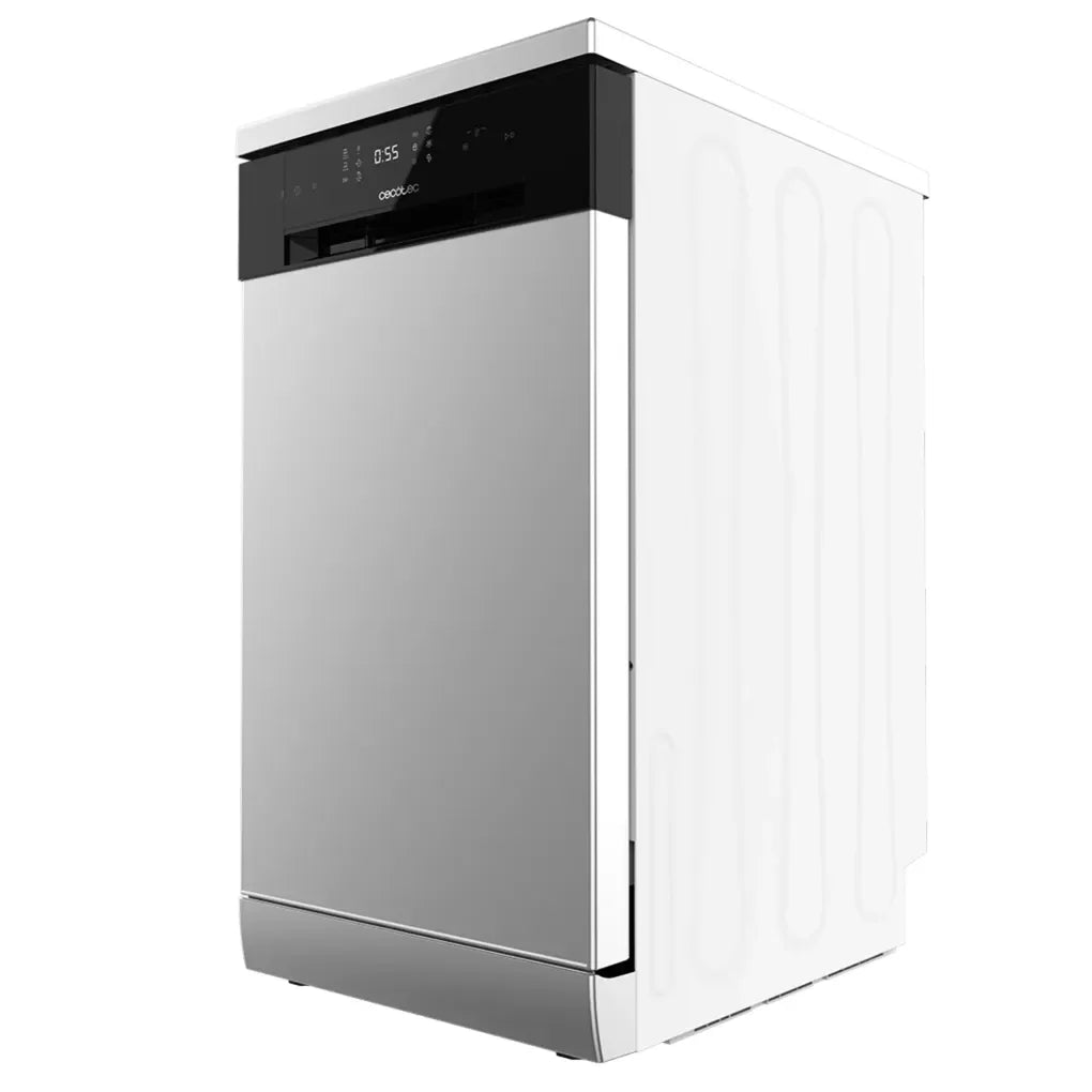 Lavavajillas Inox 45cm: 11 Cubiertos, 6 Programas, Dual Zone y AquaStop de Cecotec 4