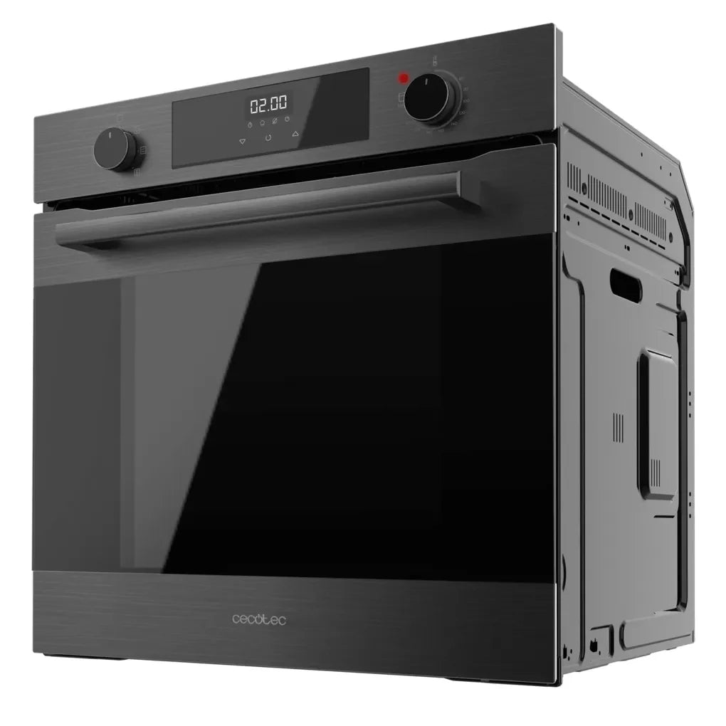 Horno Integrado Multifuncional de 72L con Asistencia de Vapor y 7 Prácticas Opciones de Cecotec 4