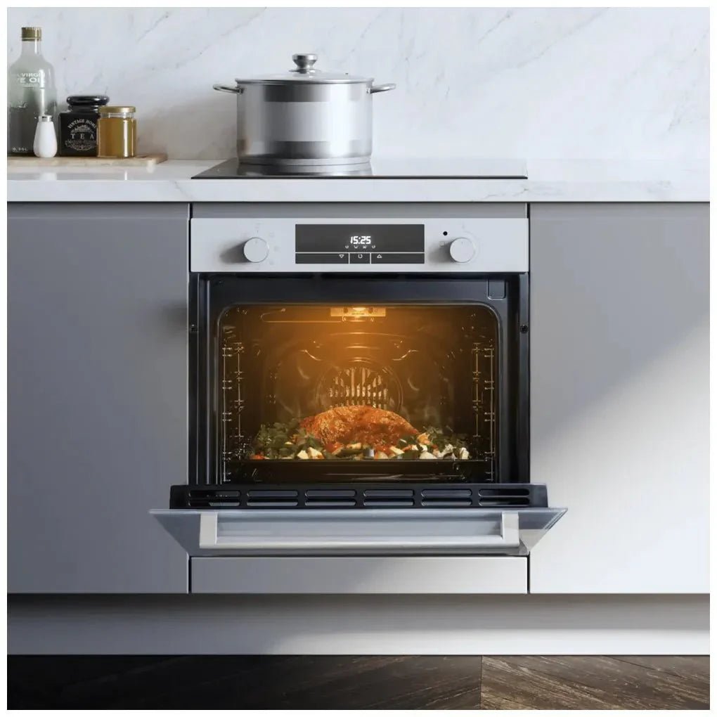 Horno Multifuncional Integrable de 72L con Asistencia de Vapor y 7 Prácticas Funciones de Cecotec 8