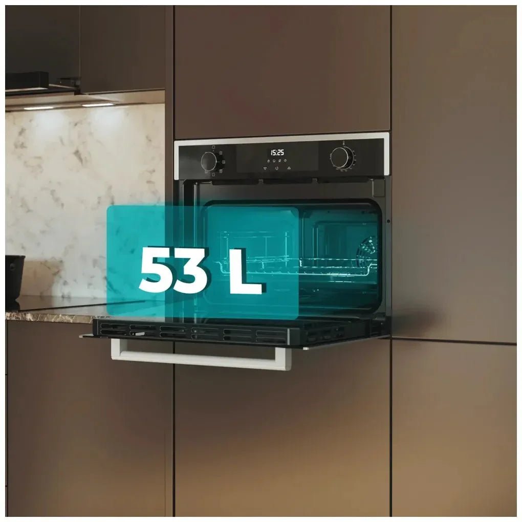 Horno Integrable 53L con Vapor y Grill, Eficiencia Energética A, 2600W de Cecotec 7