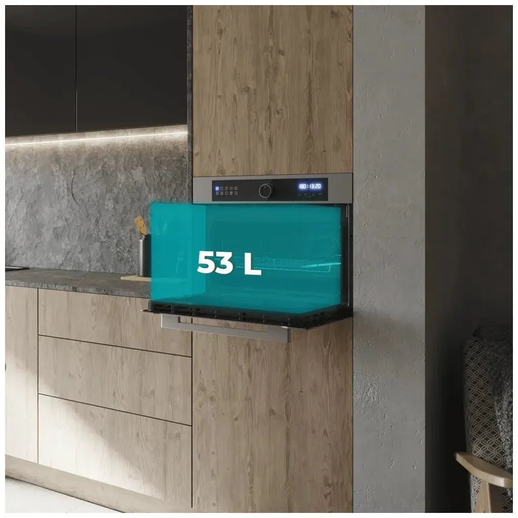 Horno Integrable Airfryer 53L: Cocina Saludable con 11 Funciones y Eficiencia A de Cecotec 7