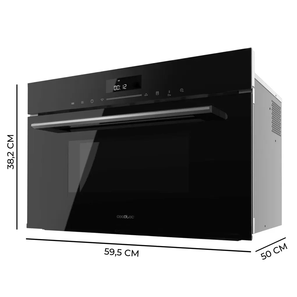 Horno Microondas Integrable 34L Negro con Grill y Funciones Avanzadas de Cecotec 3