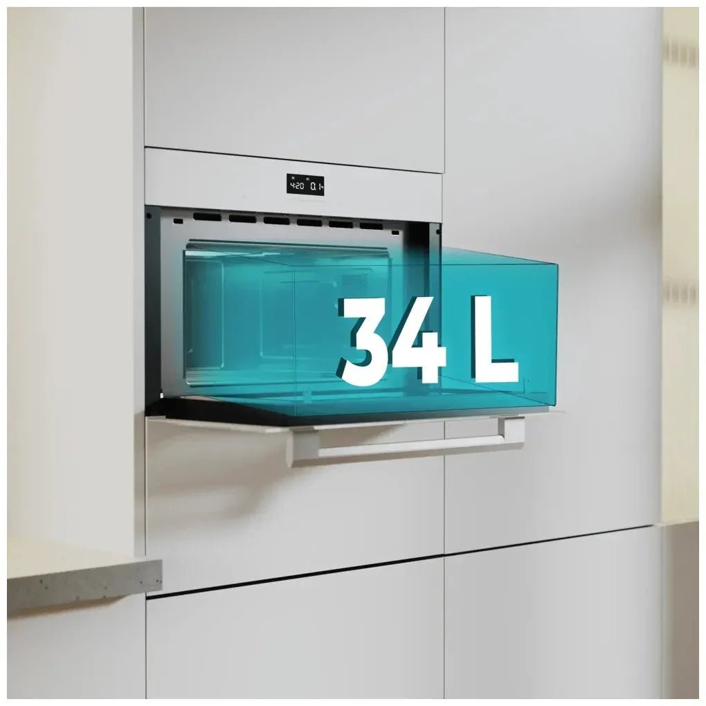 Horno Microondas Integrable 34L con Grill, Descongelado y Cocción Rápida de Cecotec 7