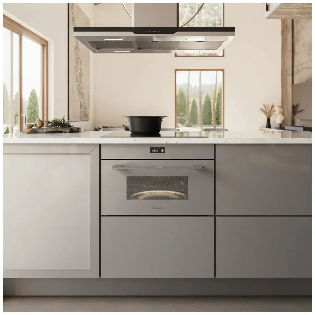 Microondas Integrable 34L con Grill, Defrost y Auto Menú para Cocinas Modernas de Cecotec 6