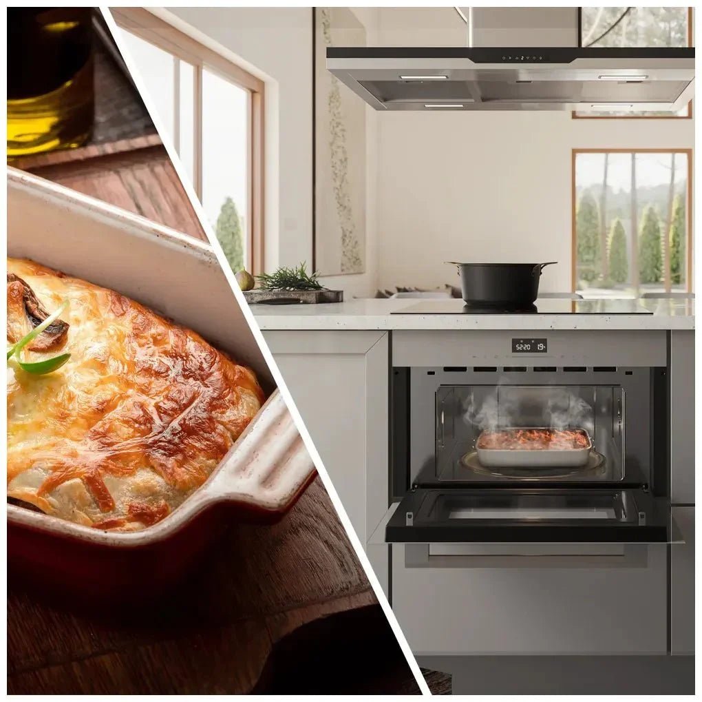 Microondas Integrable 34L con Grill, Defrost y Auto Menú para Cocinas Modernas de Cecotec 9