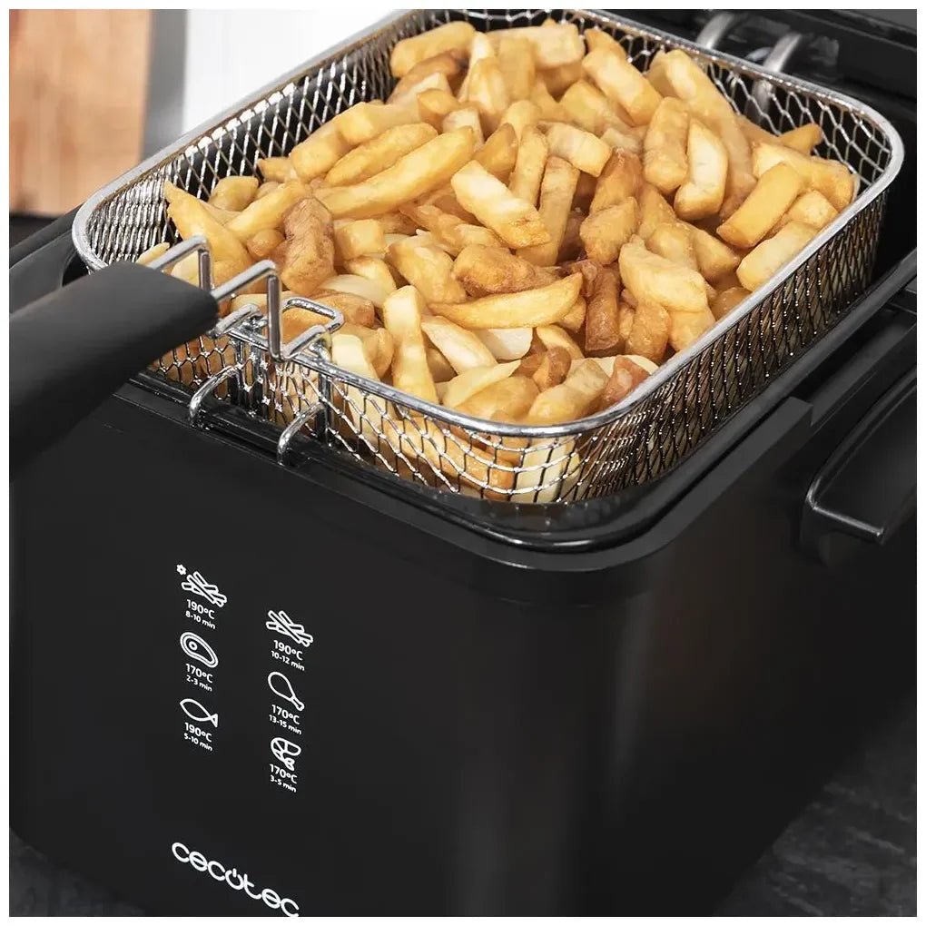 Freidora CleanFry Infinity 4000 Black: Potencia, Diseño y Funcionalidad en tu Cocina de Cecotec 3