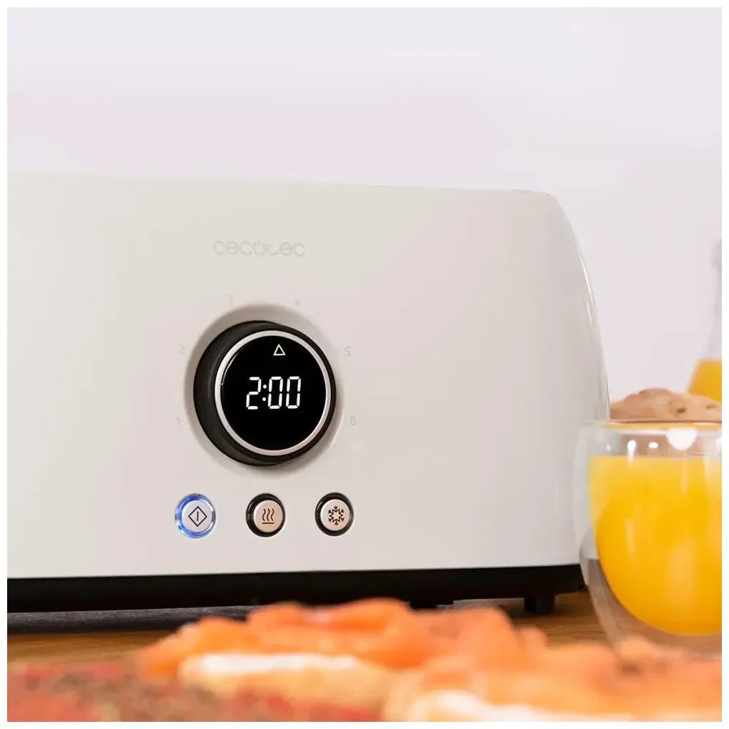 Tostador Digital Beige ClassicToast 15000: Elegancia y Funcionalidad para 4 Tostadas de Cecotec 8